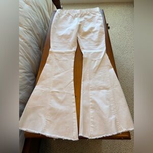 White Flared Jeans